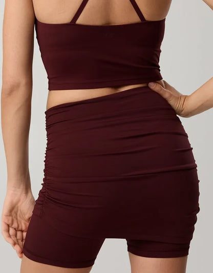 OFFLINE By Aerie Real Me 5" Foldover Skirted Bike Short