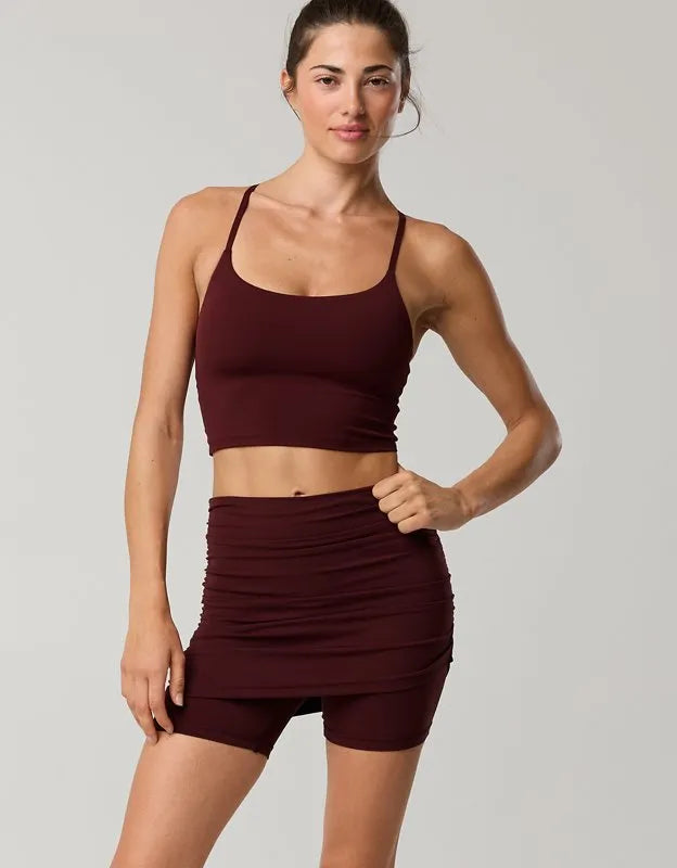OFFLINE By Aerie Real Me 5" Foldover Skirted Bike Short