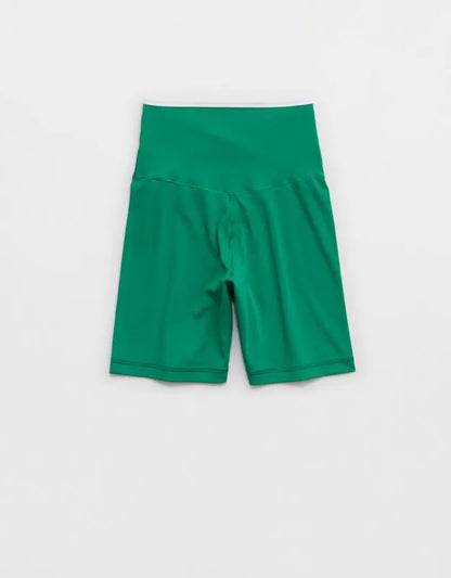 OFFLINE By Aerie Real Me Tipped Crossover High Waisted 5" Bike Short