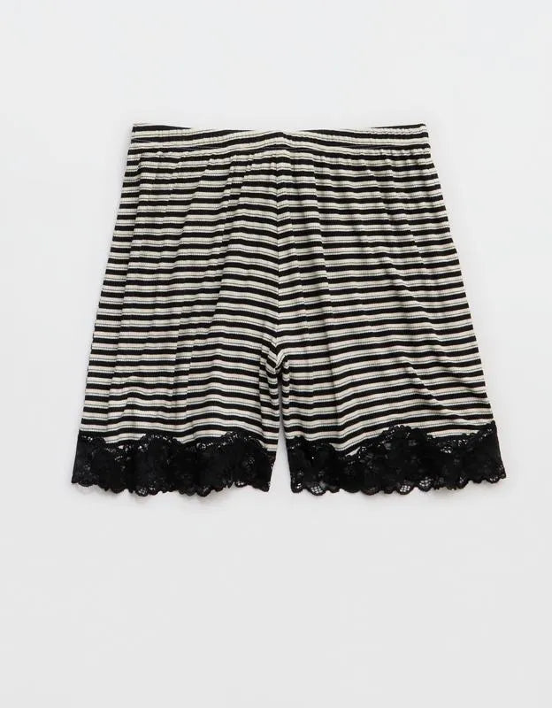 Aerie Real Soft® Rib Lace Boxer
