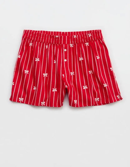 Aerie Flannel Girl Boxer