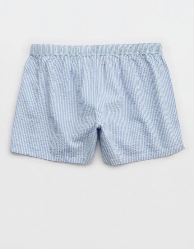 Aerie Around Town Seersucker Boxer