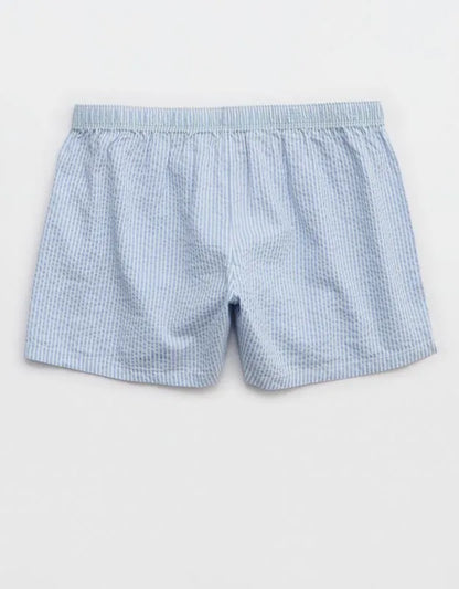 Aerie Around Town Seersucker Boxer
