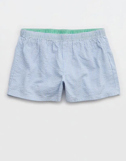 Aerie Around Town Seersucker Boxer