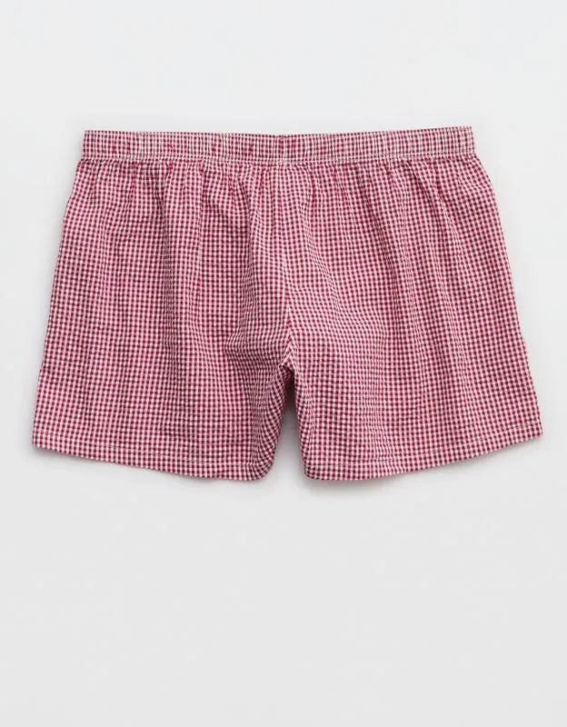 Aerie Around Town Seersucker Boxer