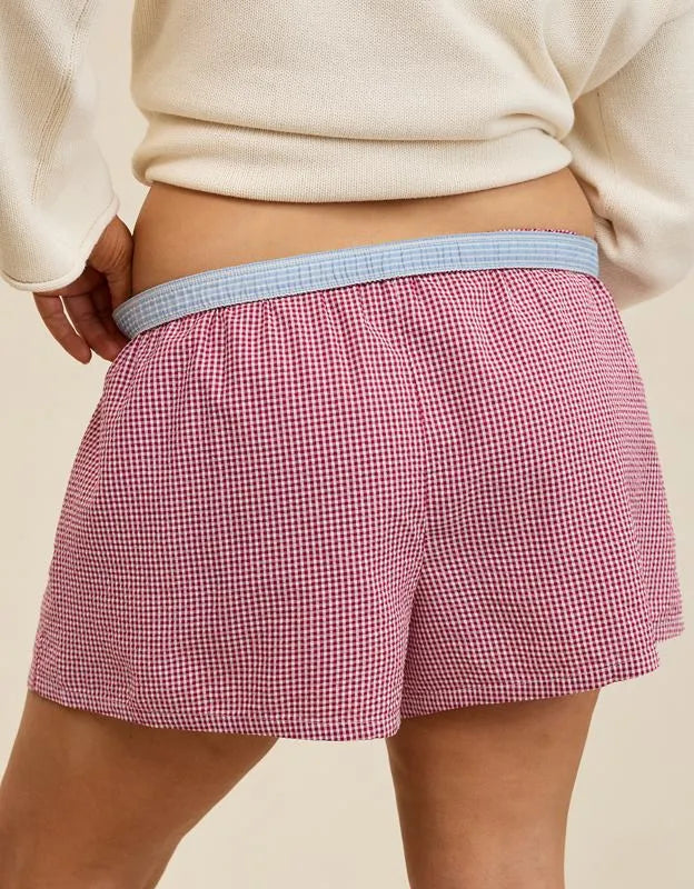 Aerie Around Town Seersucker Boxer