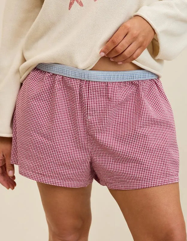 Aerie Around Town Seersucker Boxer