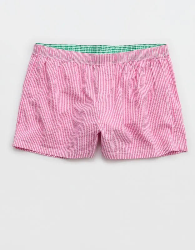 Aerie Around Town Seersucker Boxer