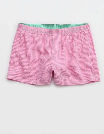 Aerie Around Town Seersucker Boxer