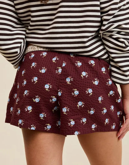 OVERSLEPT by Aerie Around Town Seersucker Boxer