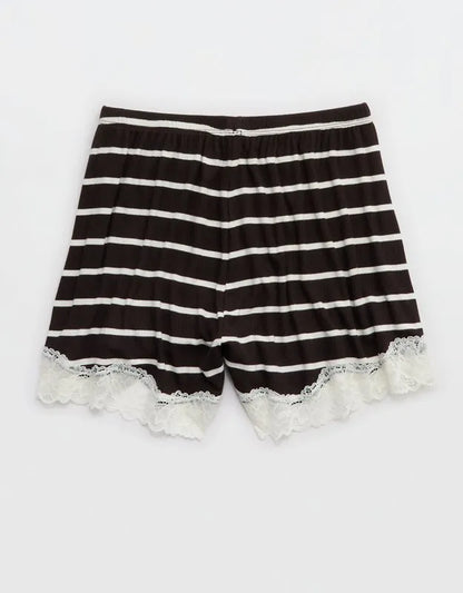 OVERSLEPT by Aerie Real Soft® Ribbed Pajama Short