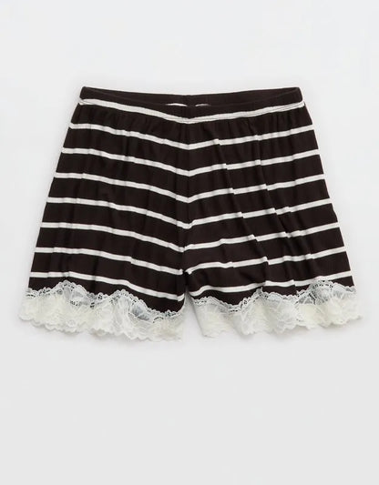 OVERSLEPT by Aerie Real Soft® Ribbed Pajama Short