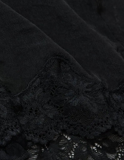 Aerie Night Out Satin Lace Boxer