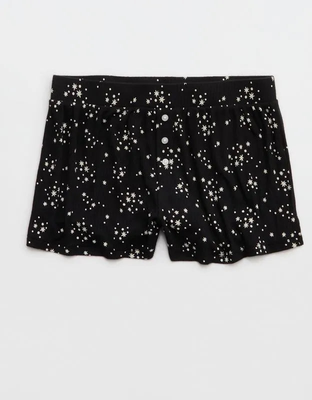 OVERSLEPT by Aerie Real Soft® Ribbed Boxer