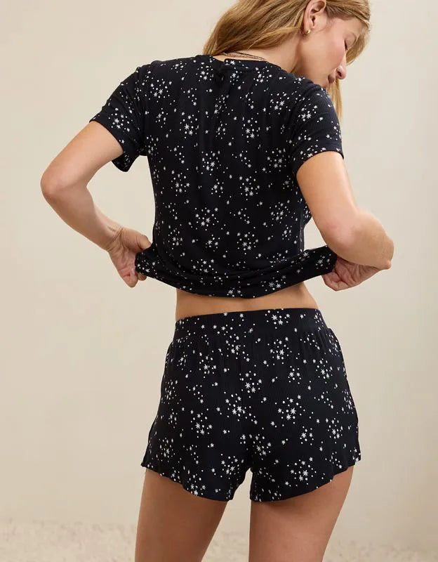 OVERSLEPT by Aerie Real Soft® Ribbed Boxer