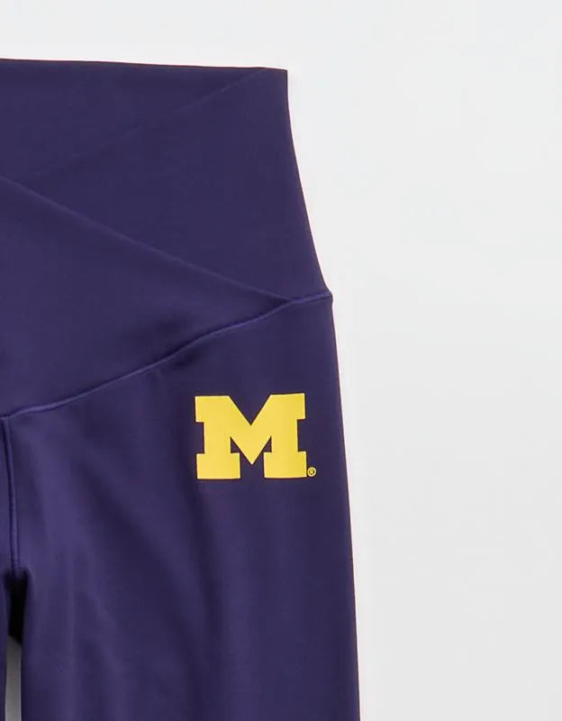 Michigan Wolverines OFFLINE By Aerie Crossover Legging