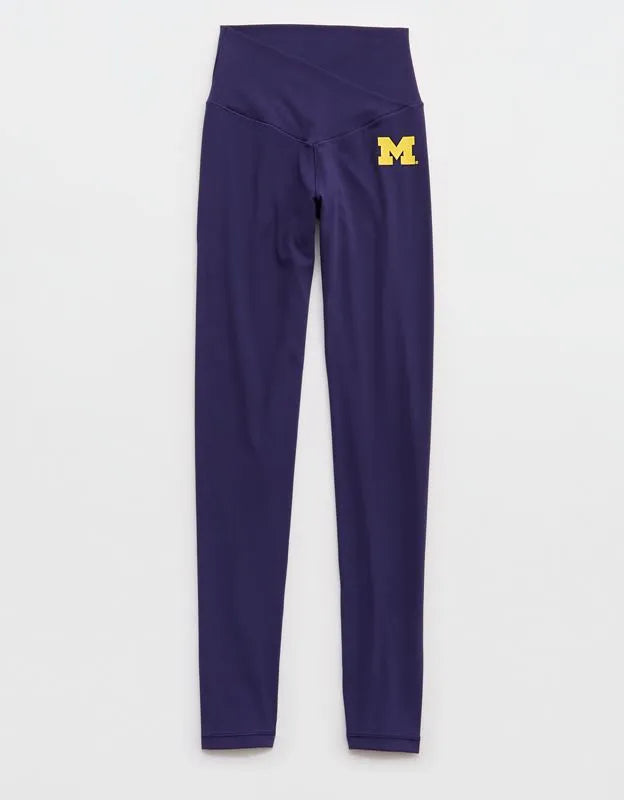 Michigan Wolverines OFFLINE By Aerie Crossover Legging