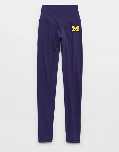 Michigan Wolverines OFFLINE By Aerie Crossover Legging