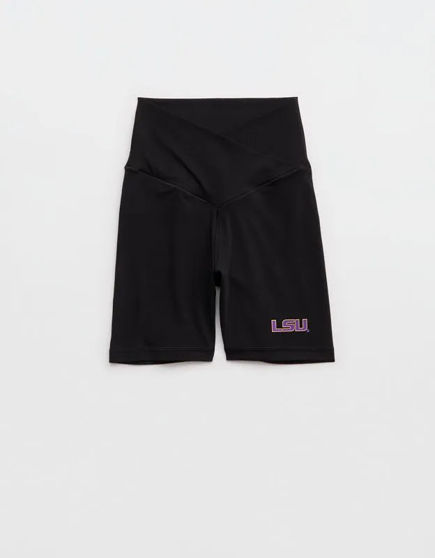 LSU Tigers OFFLINE By Aerie Crossover 5" Bike Short