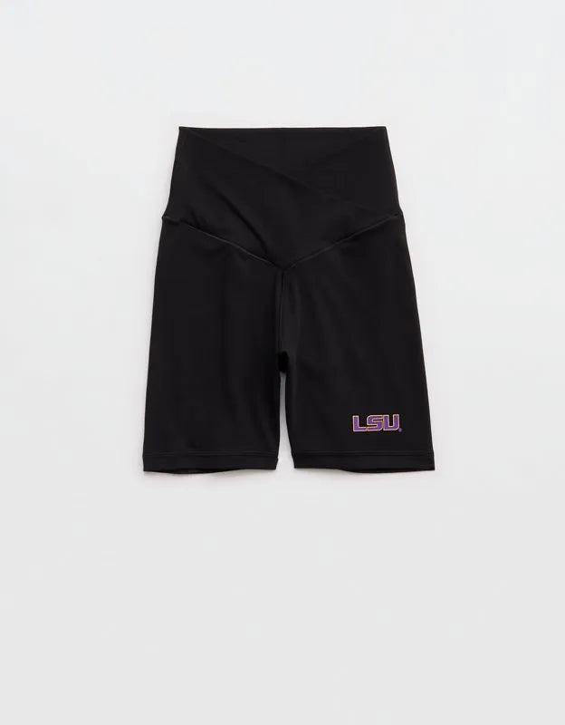 LSU Tigers OFFLINE By Aerie Crossover 5" Bike Short