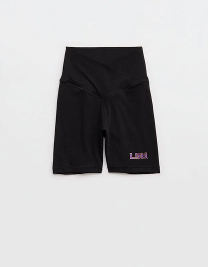 LSU Tigers OFFLINE By Aerie Crossover 5" Bike Short