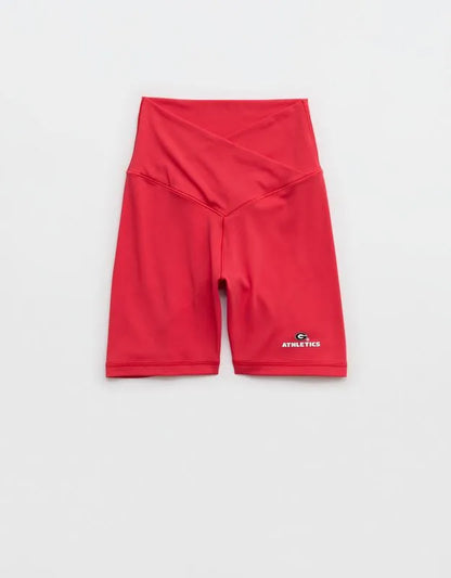 Georgia Bulldogs OFFLINE By Aerie Crossover 5" Bike Short