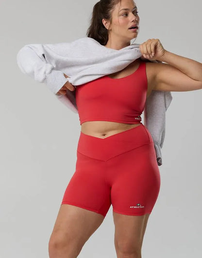 Georgia Bulldogs OFFLINE By Aerie Crossover 5" Bike Short