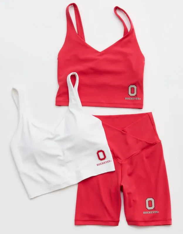 Ohio State Buckeyes OFFLINE By Aerie Crossover 5" Bike Short
