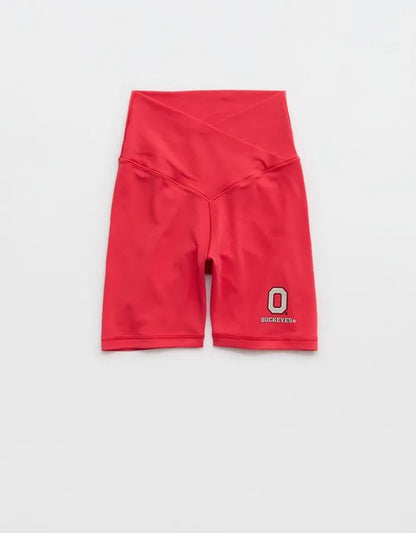 Ohio State Buckeyes OFFLINE By Aerie Crossover 5" Bike Short