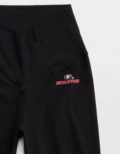 Georgia Bulldogs OFFLINE By Aerie Crossover Flare Legging