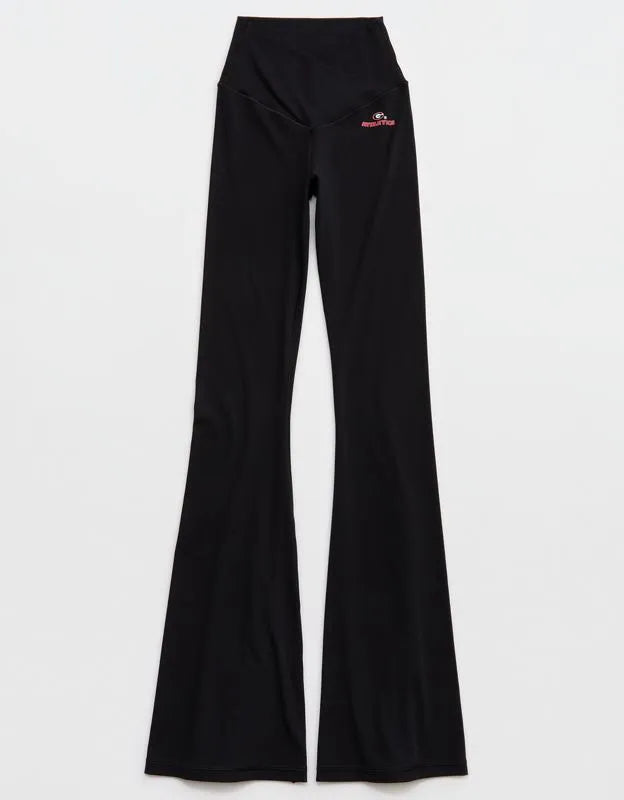 Georgia Bulldogs OFFLINE By Aerie Crossover Flare Legging