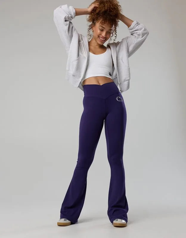 Penn State Nittany Lions OFFLINE By Aerie Crossover Flare Legging