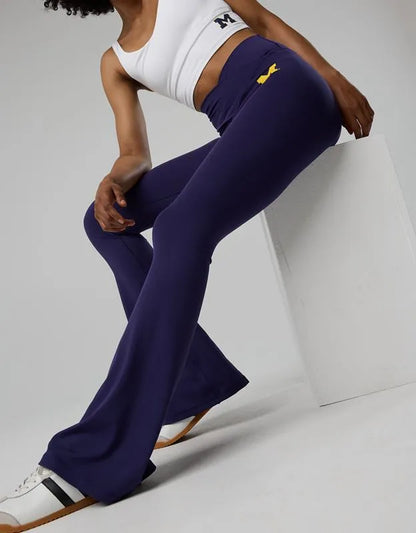 Michigan Wolverines OFFLINE By Aerie Crossover Flare Legging
