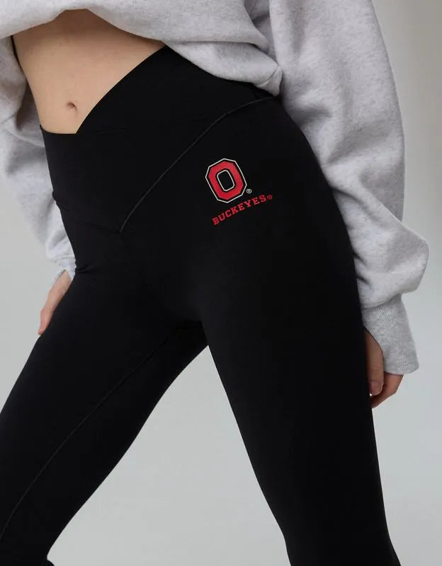 Ohio State Buckeyes OFFLINE By Aerie Crossover Flare Legging