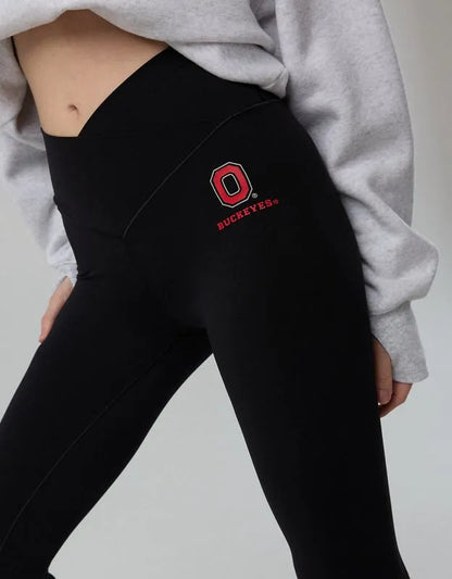 Ohio State Buckeyes OFFLINE By Aerie Crossover Flare Legging