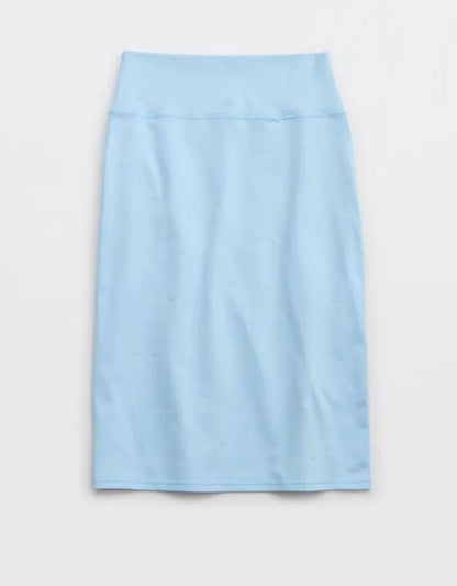 OFFLINE By Aerie The Hugger Midi Skirt