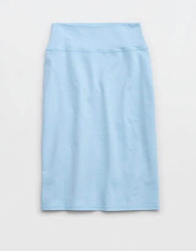 OFFLINE By Aerie The Hugger Midi Skirt