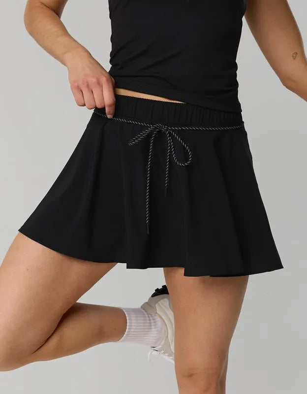 OFFLINE By Aerie Drawcord Mini Skort