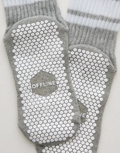 OFFLINE By Aerie x LUCKY HONEY Chunky Crew Grip Socks