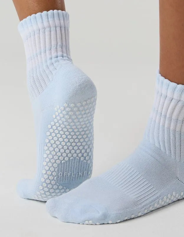 OFFLINE By Aerie x LUCKY HONEY Chunky Crew Grip Socks