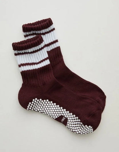 OFFLINE By Aerie x LUCKY HONEY Chunky Crew Grip Socks