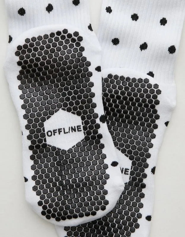 OFFLINE By Aerie x LUCKY HONEY Crew Grip Socks