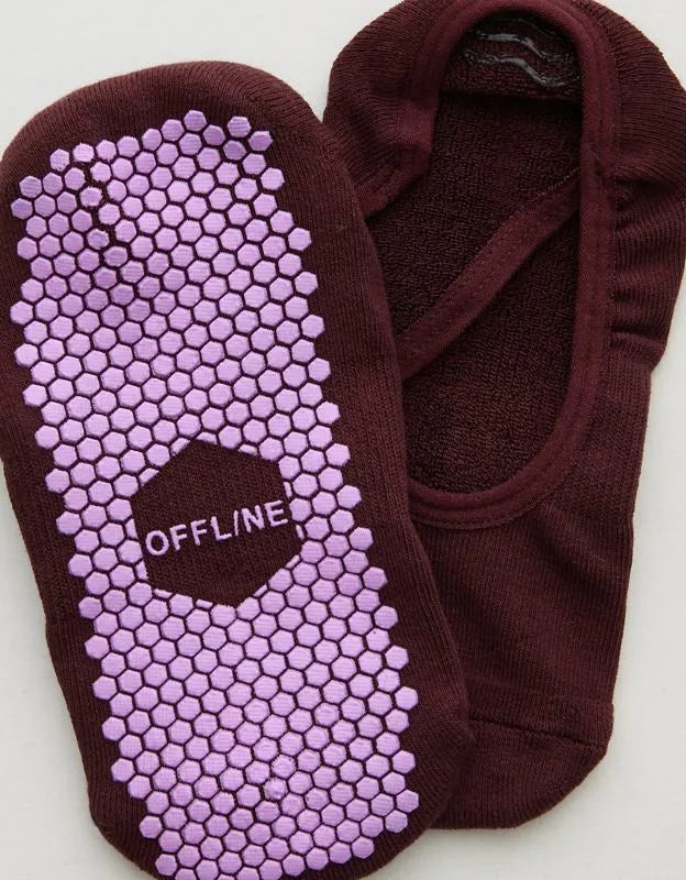 OFFLINE By Aerie x LUCKY HONEY Ballet Grip Socks