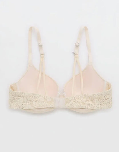Sunnie Bloom Lace Demi Push Up Bra