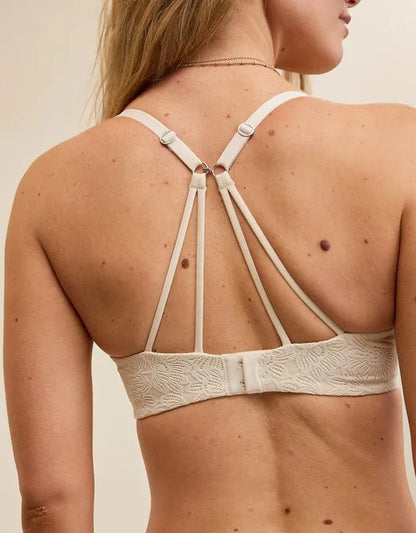 Sunnie Bloom Lace Demi Push Up Bra