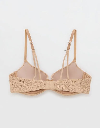 Sunnie Bloom Lace Demi Push Up Bra