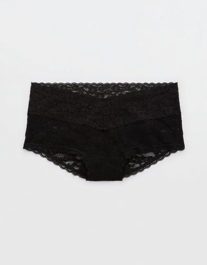 Show Off Vintage Lace Wide Waistband Boybrief Underwear