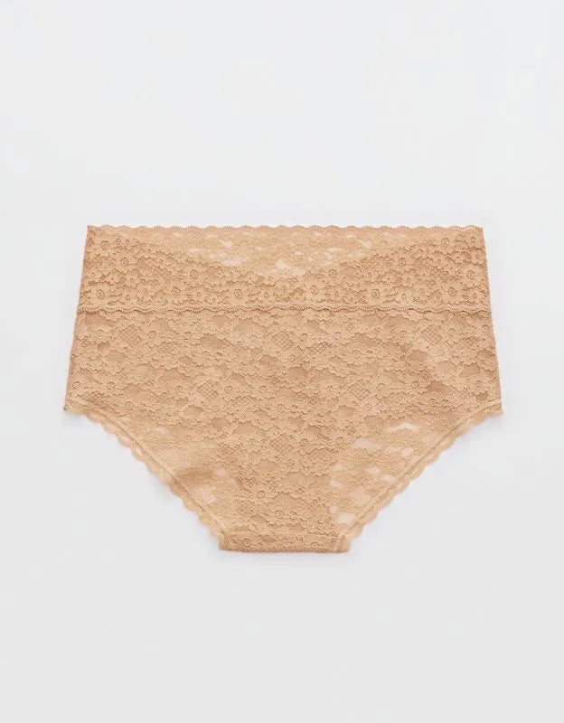 Show Off Vintage Lace Wide Waistband Boybrief Underwear