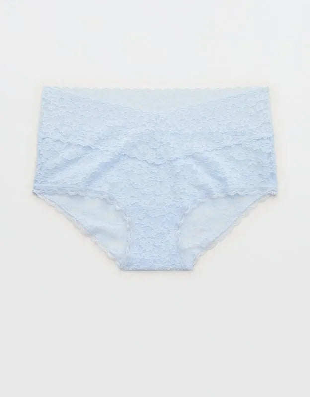 Show Off Vintage Lace Wide Waistband Boybrief Underwear