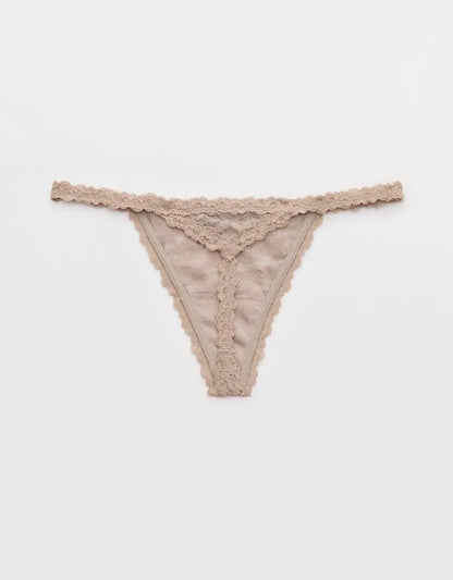 Show Off Vintage Lace String Thong Underwear